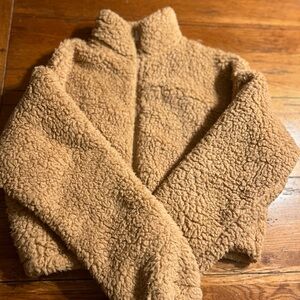 Hollister Sherpa Super zip up jacket